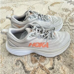 Hoka Bondi 8 Harbor Mist / Lunar Rock Size 7.5 B